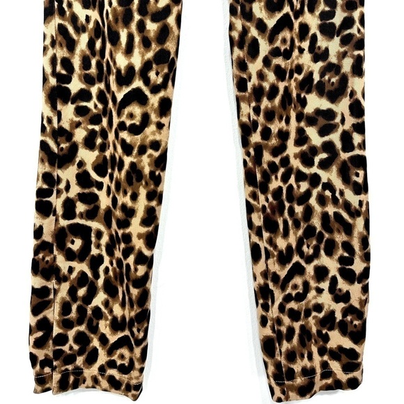 Reformation print straight leg side slit pants size 0 - Picture 4 of 9